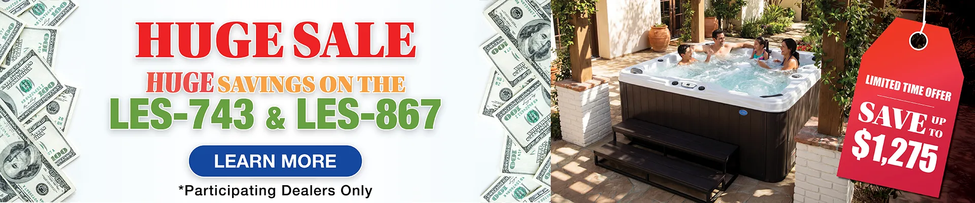 Calspas hot tub being used in a family setting - Redmond
